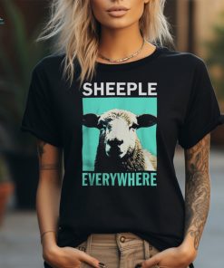 Sheeple Funny Conspiracy Denier Shirt