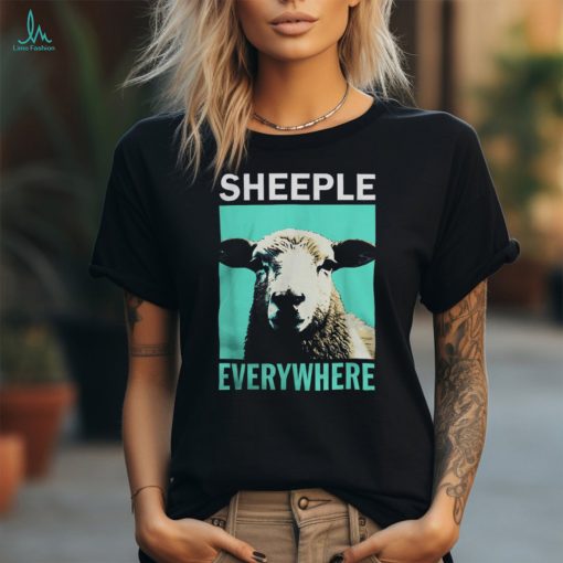 Sheeple Funny Conspiracy Denier Shirt