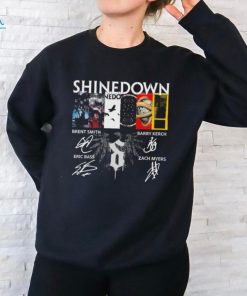 Shinedown Band Tour 2024 Signatures Shirt