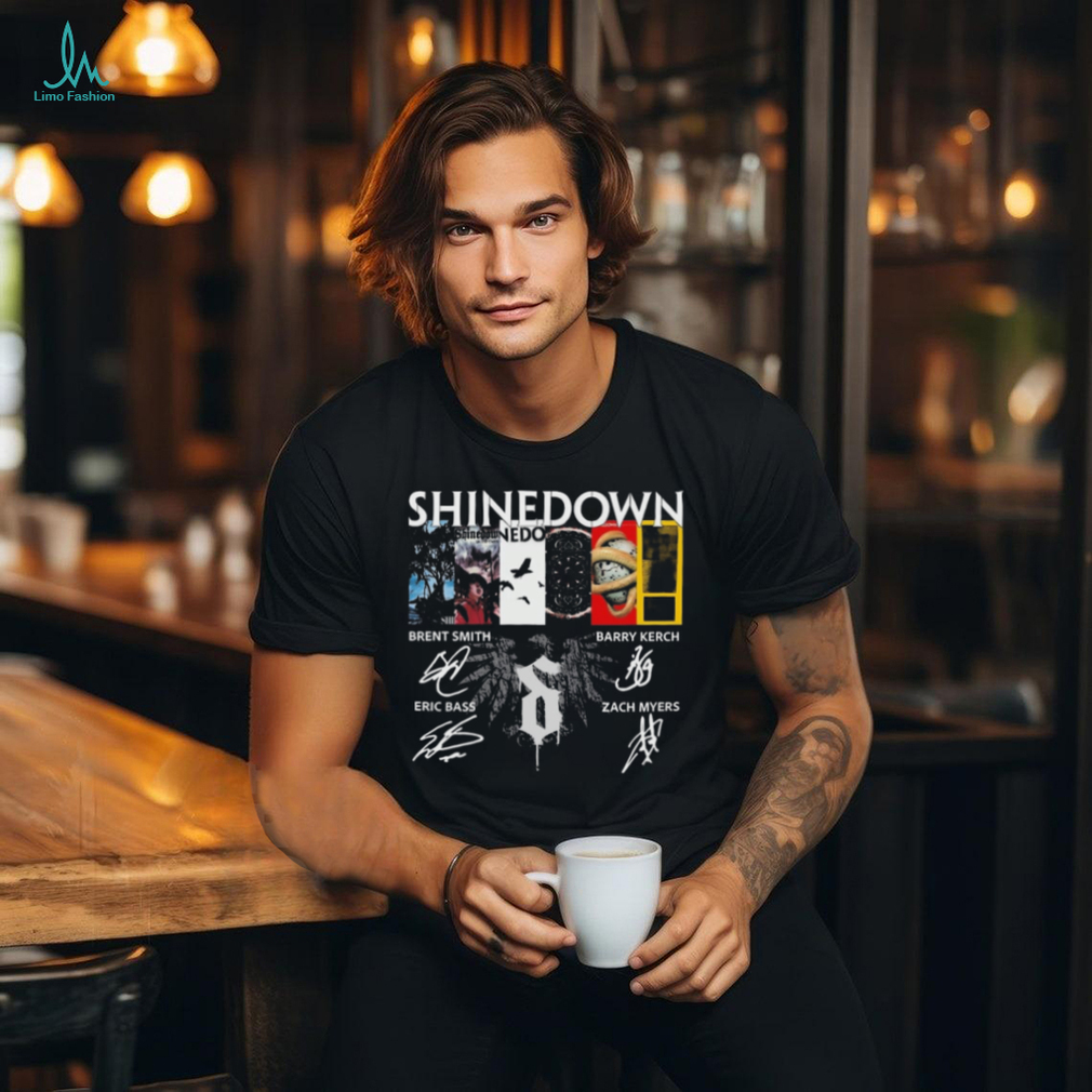 Shinedown Band Tour 2024 Signatures Shirt Shinedown Band Tour 2024 Signatures Shirt