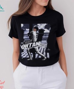 Shohei Ohtani Los Angeles D Rough WHT SHIRT