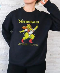 Shrekira Oh Baby When You Talk Like That You Make An Ogre Go Mad 3 4 Sleeve Raglan shirt