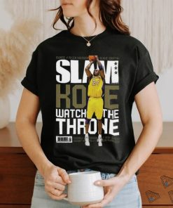 Slam Cover With Kobe Bryant Watch The Throne T Shirt