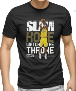 Slam Cover With Kobe Bryant Watch The Throne T Shirt