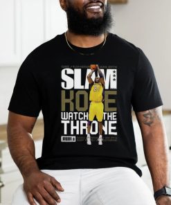 Slam Cover With Kobe Bryant Watch The Throne T Shirt