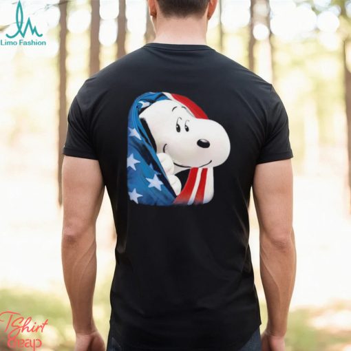 Snoopy Flag Happy The 4th Of July American Independence Day T shirt
