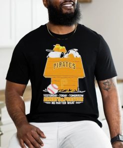 Snoopy Pittsburgh Pirates Shirt, Always And Forever No Matter What Pittsburgh Pirates T Shirt