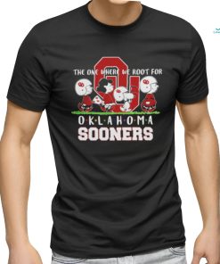 Snoopy and Woodstock Peanuts the one where we root for Oklahoma Sooners shirt