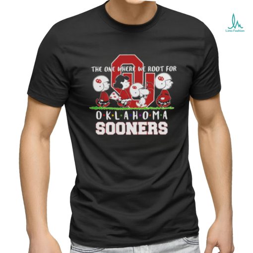 Snoopy and Woodstock Peanuts the one where we root for Oklahoma Sooners shirt