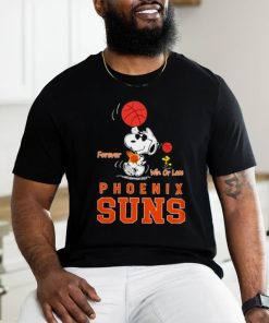 Snoopy and Woodstock Phoenix Suns forever win or lose 2024 shirt