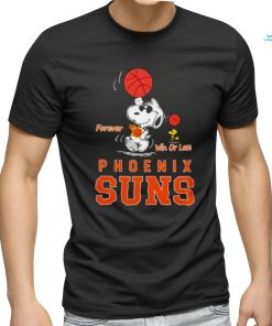 Snoopy and Woodstock Phoenix Suns forever win or lose 2024 shirt