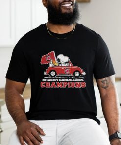 Snoopy and Woodstock South Carolina Gamecocks 2024 Women’s Basketball National Champions Shirt