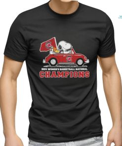 Snoopy and Woodstock South Carolina Gamecocks 2024 Women’s Basketball National Champions Shirt
