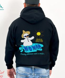 Snowman Faces Oblivion shirt