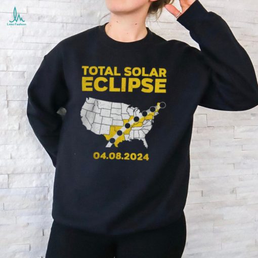 Solar Eclipse 2024 Design For Men Women 2024 Solar Eclipse Shirt