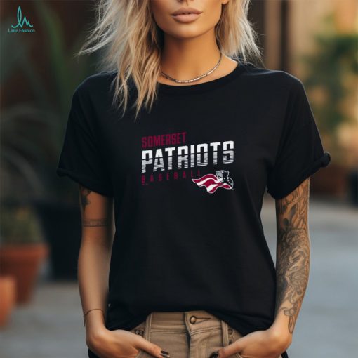 Somerset Patriots Baseball Logo T Shirt