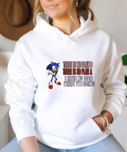 Sonic there is no plan b there is no plan a I have no idea what I’m doing T shirt