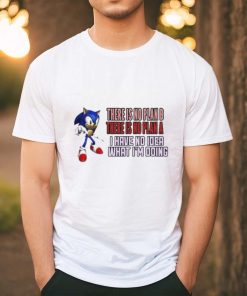 Sonic there is no plan b there is no plan a I have no idea what I’m doing T shirt