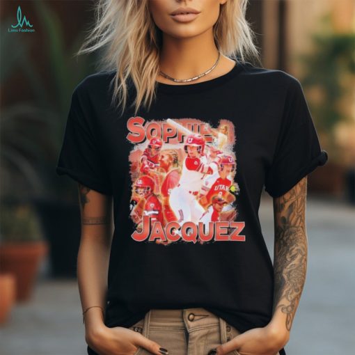 Sophie Jacquez Utah Utes softball graphic shirt