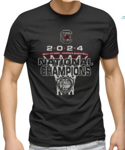 South Carolina Gamecocks 2024 NCAA Women’s Basketball National Champions Final Four Shirt