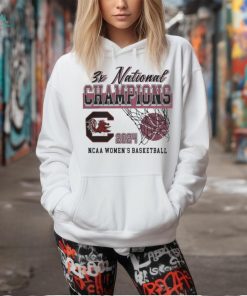 South Carolina Gamecocks 2024 NCAA Women's Basketball National Champions Tee Shirt