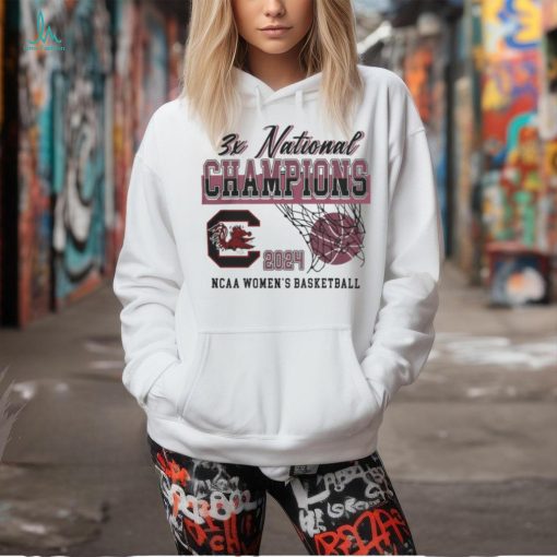 South Carolina Gamecocks 2024 NCAA Women’s Basketball National Champions Tee Shirt