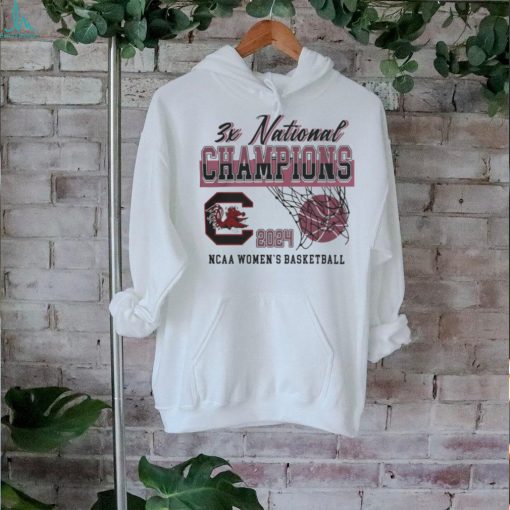 South Carolina Gamecocks 2024 NCAA Women’s Basketball National Champions Tee Shirt