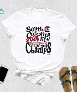 South Carolina Gamecocks 2024 NCAA women’s basketball National Champions classic shirt