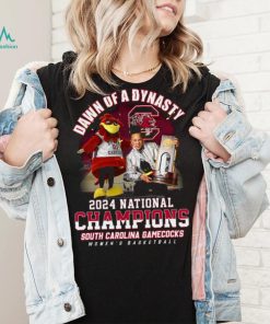 South Carolina Gamecocks 2024 National Champions Dawn Of Dynasty T Shirt