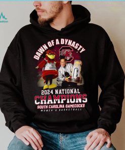 South Carolina Gamecocks 2024 National Champions Dawn Of Dynasty T Shirt