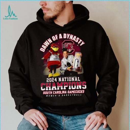 South Carolina Gamecocks 2024 National Champions Dawn Of Dynasty T Shirt