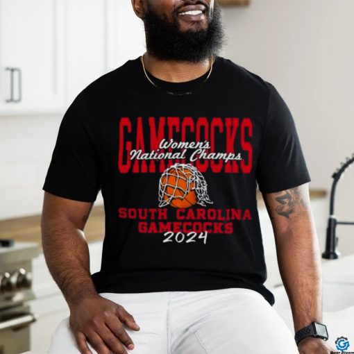 South Carolina Gamecocks 2024 Women’s Basketball Champs Cut The Net T shirt