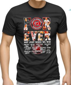 South Carolina Gamecocks Basketball forever not just when we win signatures shirt