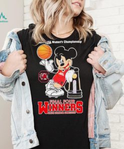 South Carolina Gamecocks Mickey Final Four Winners 2024 NCAA women’s Championship shirt