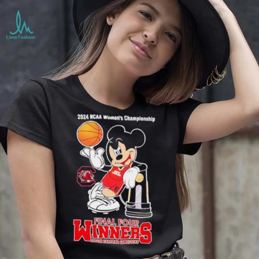 South Carolina Gamecocks Mickey Final Four Winners 2024 NCAA women’s Championship shirt
