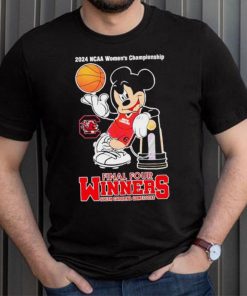 South Carolina Gamecocks Mickey Final Four Winners 2024 NCAA women’s Championship shirt