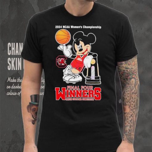 South Carolina Gamecocks Mickey Final Four Winners 2024 NCAA women’s Championship shirt