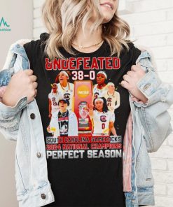 South Carolina Gamecocks Perfect Season 2024 NCAA Women’s Basketball National Champions shirt