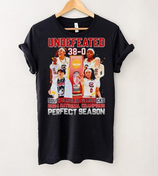 South Carolina Gamecocks Perfect Season 2024 NCAA Women’s Basketball National Champions shirt