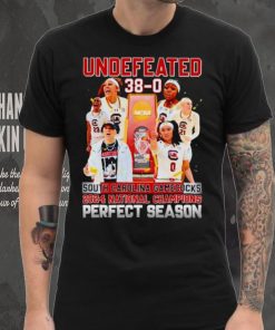 South Carolina Gamecocks Perfect Season 2024 NCAA Women’s Basketball National Champions shirt