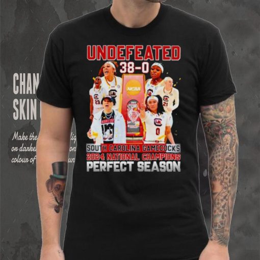 South Carolina Gamecocks Perfect Season 2024 NCAA Women’s Basketball National Champions shirt