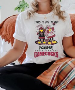 South Carolina Gamecocks This Is My Team Forever NCAA Women’s Basketball National Champions Shirt