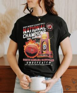 South Carolina Gamecocks Undefeated 2024 NCAA Women’s Basketball National Champions T Shirt
