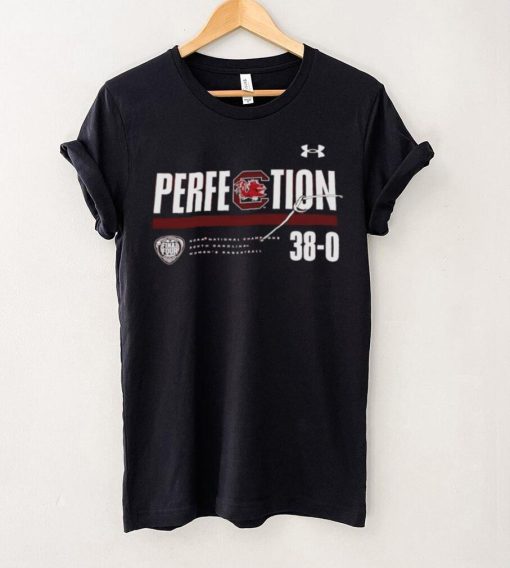 South Carolina Gamecocks Under Armour 2024 NCAA Women’s Basketball National Champions Perfection Schedule shirt