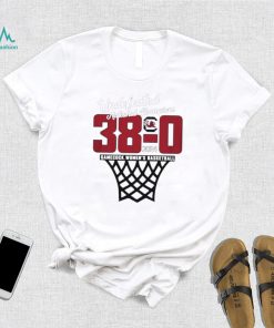 South Carolina Gamecocks Women’s Basketball 2024 Undefeated National Champions 38 0 shirt