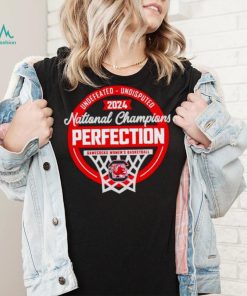 South Carolina Gamecocks Women’s Basketball 2024 Undefeated Undisputed National Champions perfection shirt