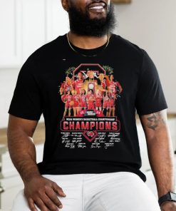 South Carolina Gamecocks Women’s Basketball NCAA Championship Champions 2024 sIGNATURES Shirt