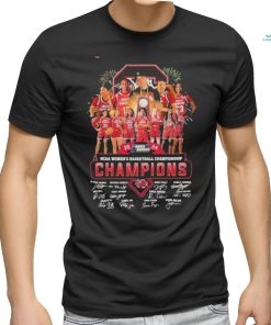 South Carolina Gamecocks Women’s Basketball NCAA Championship Champions 2024 sIGNATURES Shirt