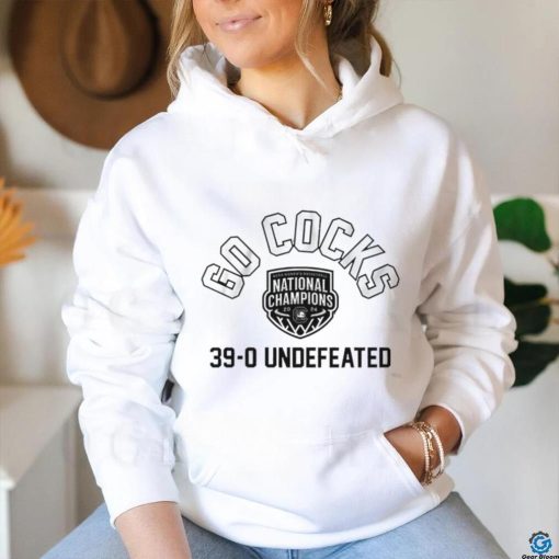 South Carolina Gamecocks go cocks 39 0 undefeated shirt