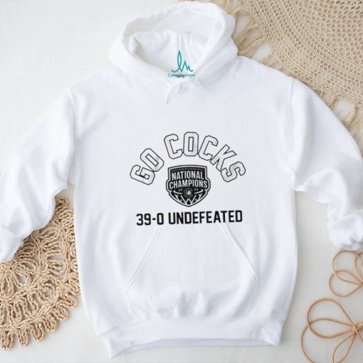 South Carolina Gamecocks go cocks 39 0 undefeated shirt